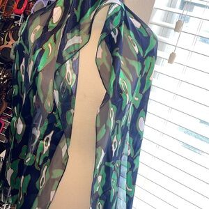 Satin like scarf